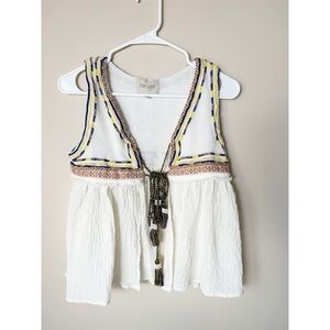 Boho Open Sleeveless Vest Tank